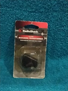 RadioShack 15-1253 TV/VCR/DVR Matching Transformer 75-Ohm to 300-Ohm NIP - Picture 1 of 2