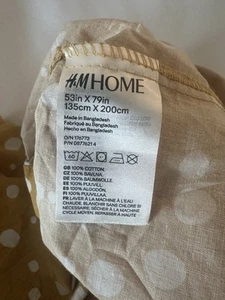 H&M SINGLE DUVET COVER - Picture 1 of 2