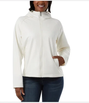 Chaqueta softshell para mujer 32 Degrees nueva con etiquetas - crema - blanca - NUEVA - TALLA XXL - con capucha Foto 1 de 4