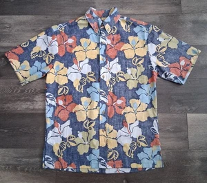 Kahala Blumendruck Hawaiihemd Button Down Mehrfarbig Herren Größe Small - Bild 1 von 10