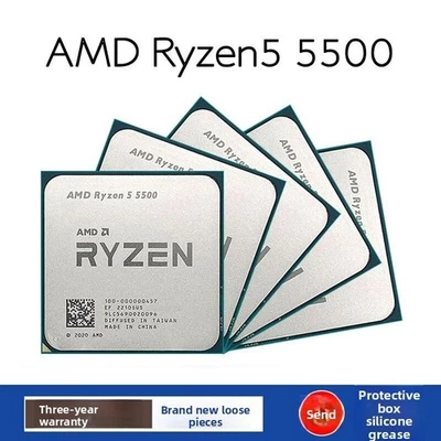 AMD Ryzen 5  5500  Desktop CPU  4.2GHz  6 Core 12 Threads AM4 - Image 1 of 4