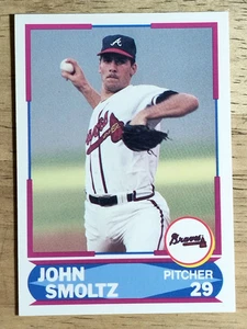 1990 Score Young Superstars I #36 John Smoltz - Picture 1 of 2