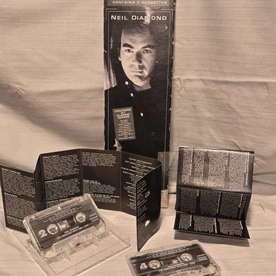 Neil Diamond - The Greatest Hits 1966-1992 2 Cassette Long Box SEALED  Foto 1 de 4