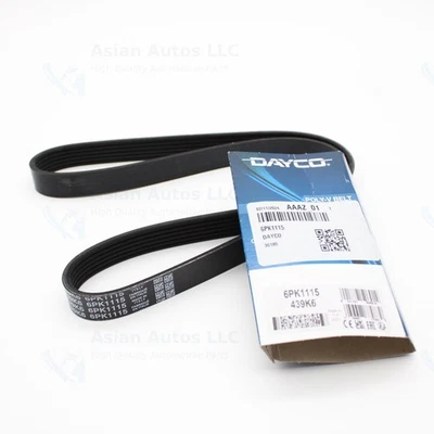 Cinturón Dayco Serpentine 6PK1115 para Audi Q3 Q3 Quattro TT Quattro 2,0 L  Foto 1 de 3