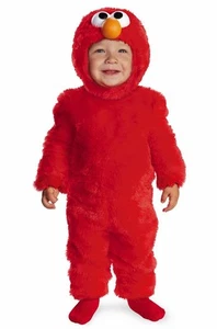 Brand New Sesame Street Light Up Elmo Toddler Halloween Costume - Picture 1 of 2
