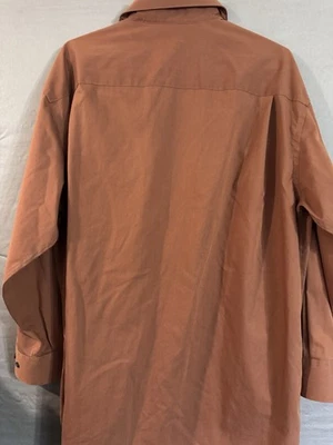 Concept Men’s Shirt Size 16.5 Rust Brown Long Sleeve  - Image 1 of 3