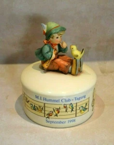 Hummel Figur 63 Spieluhr "`s stimmt net" Spieldose Hummelfigur Musikdose - Picture 1 of 5