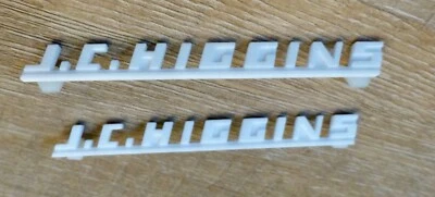 Reproducción JC Higgins Color Flow portabicicletas emblema guión par Foto 1 de 2