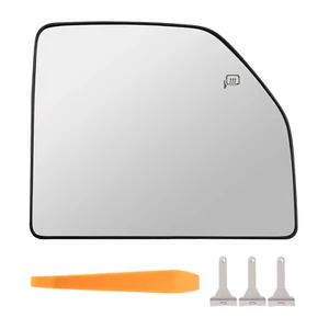 Right Passenger Side Mirror Glass Heated For Ford F-150 F-250 FL3Z17K707G - Picture 1 of 9