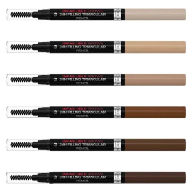 L'OREAL Infallible Brows 24H Filling Triangular Brow Pencil - Choose Shade - Image 1 of 2