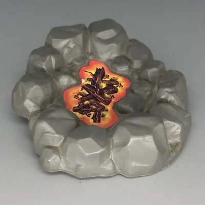 1983 Vintage Star Wars Original Ewok Village Parte CAMP FIRE PIT - Imagem 1 de 4