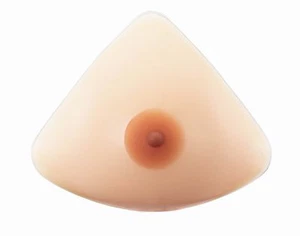 Amolux "Ruby" Triangle Symmetrical Pair of Silicone Breast Forms - Picture 1 of 3