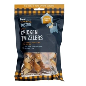 Petface The Doggie Bistro Chicken Twizzlers Dog Treats Training 75g - FREE P&P - Picture 1 of 4