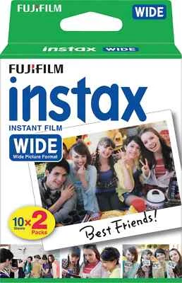 Fujifilm 16385995 / instax wide Instant Film (2 x 10 Aufnahmen) - Bild 1 von 2