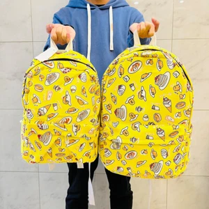 Gudetama Egg Anime Backpack School Bag Student Knapsack Rucksack Travel Cute - Picture 1 of 25