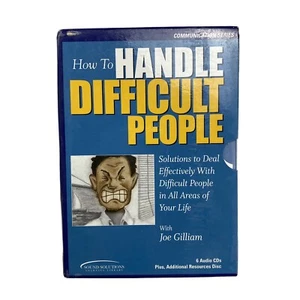 How To Handle Difficult People by Joe Gilliam (2003, 6 CDs) Communication Series - Picture 1 of 5