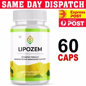 Lipozem Advanced Support for Weight Management 60 Capsules Free Post Au Stock - Picture 1 of 4