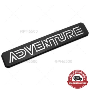 For Toyota RAV4 Adventure Liftgate Rear Letter Logo Badge Emblem Sport OEM Black - Picture 1 of 6