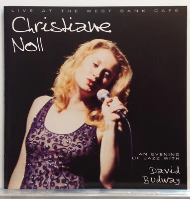 Christiane Noll : Live At The West Bank Cafe (CD Car-Jam Records) *Like New* Foto 1 de 2