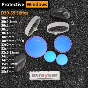 Fiber Laser Protective Windows Dia30-35mm for Precitec Raytools WSX Fused Silica - Picture 1 of 6