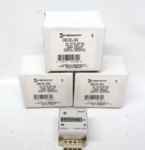 Lot of 3 Grasslin Intermatic UWZ48-24U Surface Mount Hour Meter -Made in Germany - Picture 1 of 7