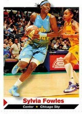SYLVIA FOWLES 2012 CHICAGO SKY SPORTS ILLUSTRATED BASKETBALL CARD!