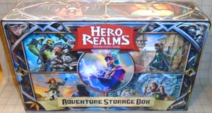 Caja de almacenamiento de aventura juego de construcción de mazos Hero Realms COMPLETA - WWG - Imagen 1 de 8