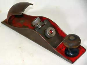 Rare Linford Woodworking Block Plane Made in Birmingham Unique Adjustment 1930s? - Picture 1 of 12