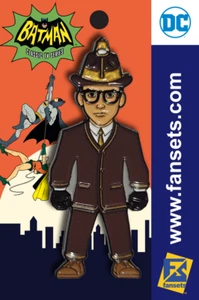 DC Comics Batman 1966 Collection BOOKWORM SERIES 2 Licensed FanSets Pin - Picture 1 of 1