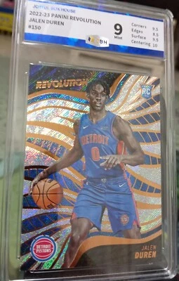 JALEN DUREN 2022-23 Panini Revolution RC NBA card (JBH-9 Mint) - Image 1 of 4