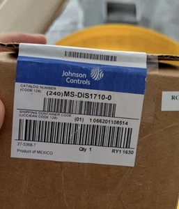 Johnson MS-DIS1710-0 Show Control Panel Brand New - Picture 1 of 5