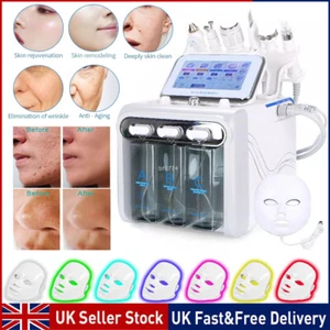 7 in1 Hydra Water Facial Cleaner Aqua Peel Hydro Dermabrasion Beauty Spa-Machine - Picture 1 of 23