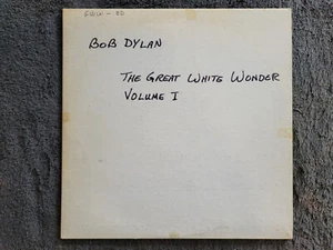 BOB DYLAN GREAT WHITE WONDER 2 X LP $100 - Picture 1 of 6
