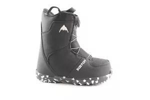 Burton Grom Boa Youth Snowboard Boots 12C Black New - Picture 1 of 4