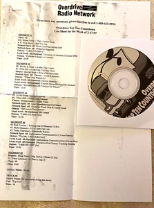 2/17/97 OVERDRIVE TRUCKERS TOP 10 WEEKLY COUNTDOWN & FEATURES, VINCE GILL,TRISHA - Picture 1 of 1