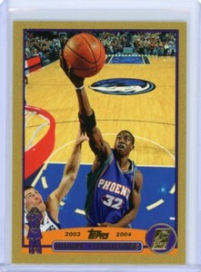 2003/04 Topps Gold #153 Amare Stoudemire #31/99