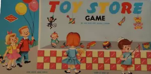Rare 1950's Toy Store Board Game by Warren Built Rite, Original Box, Exec Cond - Picture 1 of 10