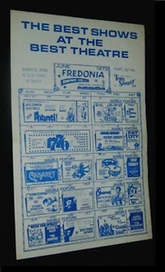 Orig MOVIE CALENDAR FREDONIA KANSAS Bronson MINNELLI Reynolds EASY RIDER Chaplin - Picture 1 of 1