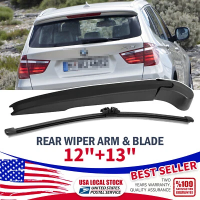 Juego de brazo y cuchillas limpiaparabrisas ventana trasera para BMW X3 F25 2011-2017 ajuste exacto Foto 1 de 4