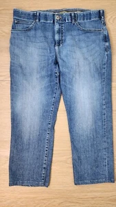 Lee Extreme Motion Stretch Jeans Mens 40x30 Regular Fit Straight Leg Medium Wash - Picture 1 of 13