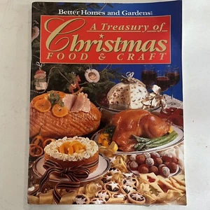 Better Homes and Gardens A Treasury Of Christmas Food & Craft PB Illustrated - Picture 1 of 20