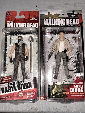 The Walking Dead AMC DARYL + MERLE DIXON Action Figure Set McFarlane Toys Cover