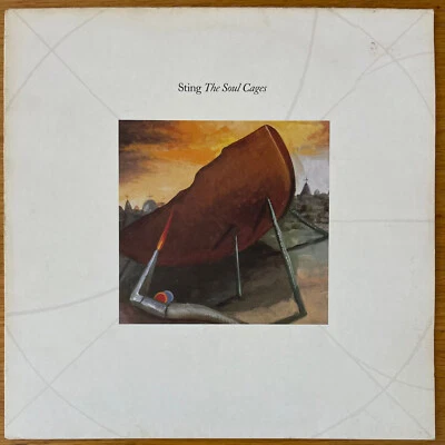 STING - THE SOUL CAGES Rare 1st UK 1991 Press LP VG+ - Image 1 of 4