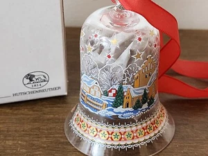 VINTAGE 1998-Hutschenreuther “Leeland” 3" Christmas Town Bell Ornament - Picture 1 of 9