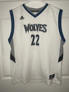 Andrew Wiggins Minnesota Timberwolves #22 Adidas Jersey Swingman White XL - Picture 1 of 4