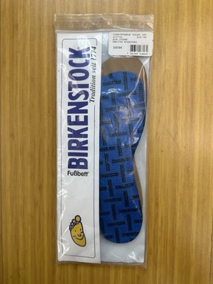 Birkenstock Unisex Comfort Fubbett Mediano 36 Suelas Cojín de Aire NUEVO Foto 1 de 4