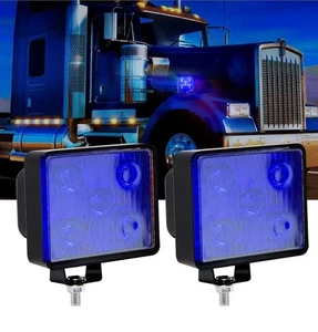 2 Stück Eckig 5-LED Blinkende Seitenmarkierung Blinker Brems Rücklicht Offroad LKW - Bild 1 von 8