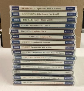 CD Lot Of 25 Classical All Naxos Spanish Greek Italian Composers Germany (62) - Picture 1 of 23