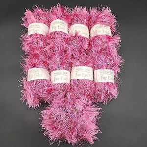 Lot of 9 Moda Dea Pinksuasion Fur Ever Yarn - Picture 1 of 5