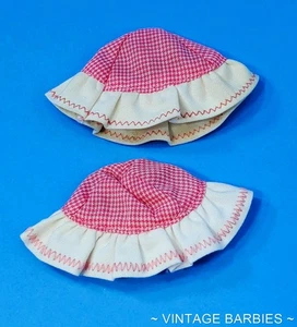 (2) Vintage Barbie Tutti Puppe #3550 Original rosa Hüte fast neuwertig ~ 60er Jahre - Bild 1 von 4